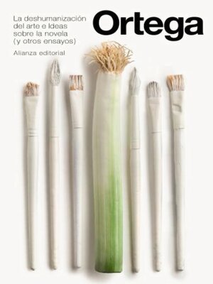 cover image of La deshumanización del arte e Ideas sobre la novela y otros ensayos